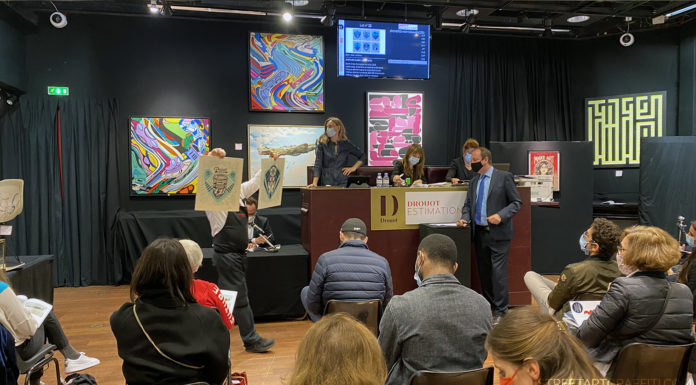 Enchères District13 Art Fair : Invader, Pro176, Maze, Kaws, Shepard Fairey …